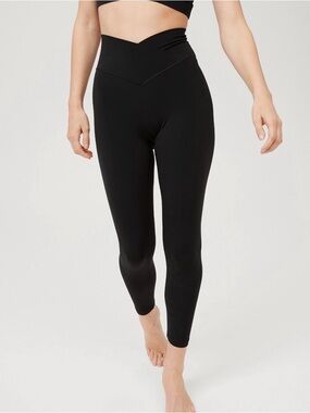 aerie Black V-Waist High-Rise Leggings
